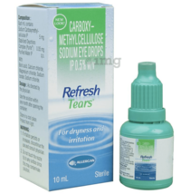 5 X REFRESH Tears 0.5% Bottiglia Di 10ml Collirio 100% Naturale - £20.06 GBP