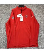 Tampa Bay Buccaneers Hoodie Men Large Red Nike NFL Pullover Long Sleeve New - $1,441.78 MXN
