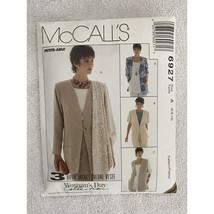 Vtg McCALLS Uncut Pattern 3 Hour Jacket Veste 6927 Womans Day Misses SZ ... - $5.94
