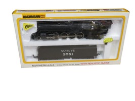 Vintage Bachmann Santa Fe Northern 4-8-4 Steam Locomotive #3781 660 AT&amp;S... - $98.95
