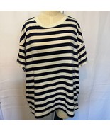 Old Navy Striped Tee Shirt Women&#39;s Size XXL - $12.60 CAD