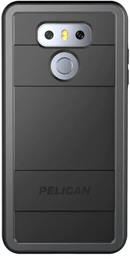 PELICAN Protector | Dual Layer Rugged Protection for LG G6 | Black & Gray - $14.96