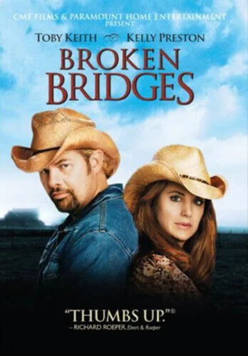 Broken Bridges DVD (2007) Toby Keith, Goldmann (DIR) Cert PG Pre-Owned Region 2 - £26.13 GBP