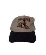 Railway Train Engineer Hat, Adult, LEVIATHAN Steam Gngine, Beige &amp; Black... - $9.89