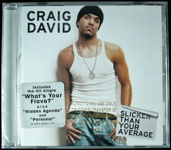 Craig David &quot;Better Than Your Average&quot; 2002 Cd Album 12 Tracks ~Rare~ *Sealed* - £7.10 GBP