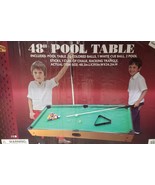 48&quot; Pool Table Billiards brand NEW sport gift 48 inch with all you need ... - $122.71 CAD