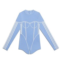 Adidas Originals Women&#39;s IVY Park Lite Blue Terry Romper Size xs H19022 - £96.10 GBP