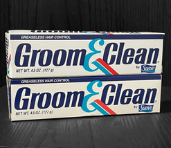 Original Formula By Suave Groom & Clean Cream Greaseless Hair Control Lot Of 2 - $59.35