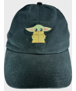 Disney Parks Star Wars Grogu black strapback adjustable adult hat - $17.89