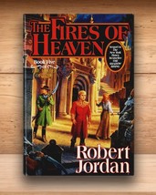 The Fires of Heaven (Wheel of Time 5) - Robert Jordan - Hardcover DJ BCE 1993 - £15.90 GBP