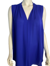 Vince Camuto Womens Sleeveless Blouse Royal Blue 3X - £15.26 GBP