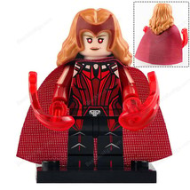 Scarlet Witch Wanda Maximoff WandaVision Marvel Minifigures Gifts - £11.57 GBP