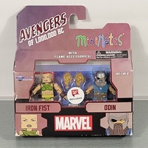 Marvel Minimates Iron Fist &amp; Odin Walgreens Exclusive Avengers 1,000,000 BC New - £4.40 GBP