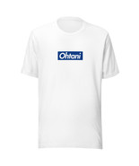 SHOHEI OHTANI Box Logo T-SHIRT Los Angeles Dodgers Baseball Star Pitcher... - £14.48 GBP+
