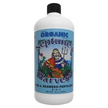 Neptunes Harvest 36 oz Blue Label Quart Fish Seaweed Blend Fertilizer - ... - £185.54 GBP