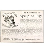 Syrup Of Figs Medical 1899 Advertisement Victorian Quack Medicine E85D - $376.28 MXN