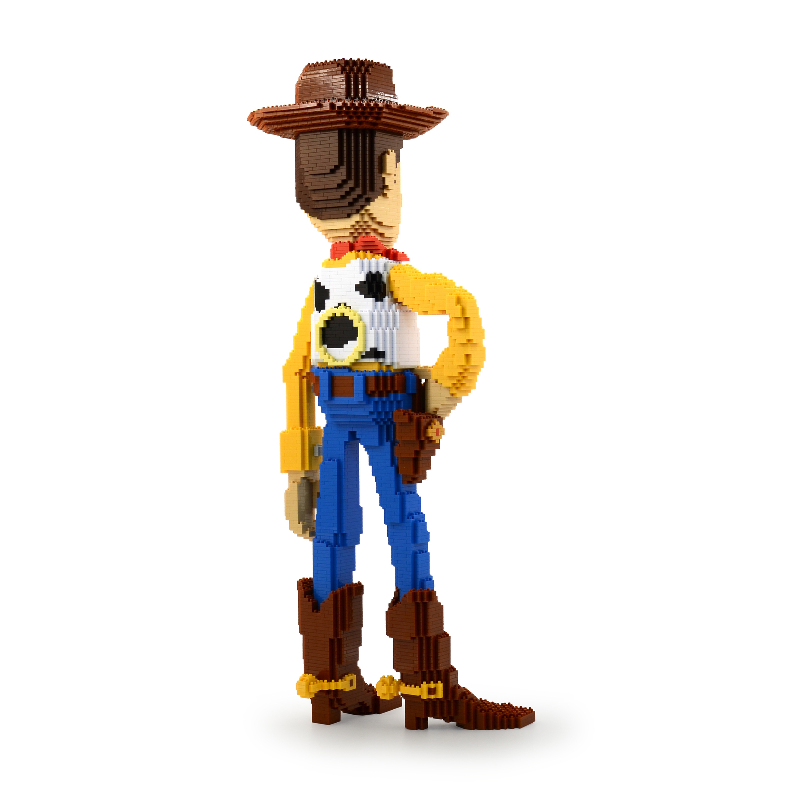 Woody (Toy Story) Brick Sculpture (JEKCA Lego Brick) DIY Kit Item image 6