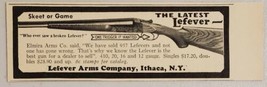 1936 Print Ad Lefever Arms Skeet or Game Shotguns Made in Ithaca,New York - £7.18 GBP