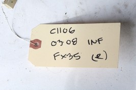 2004 INFINITI FX35 FRONT PASSENGER SIDE SEAT BUCKLE C1106 image 2