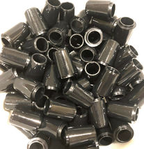 12 Premium Quality Collared Iron Ferrules Solid Black 0.75&quot; - .355 or .370 - $23.99