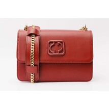 The Maneadero Dark Red Leather Handbag image 7