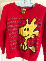 Vintage Peanuts WOODSTOCK Childs Sweat Shirt Youth approx sz 6-8  - $18.81