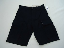 Boy Gap Twill Cargo, Navy Color Shorts Size 5 Regular NWT - £10.63 GBP