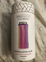 BrüMate Hopsulator Slim Can Cooler Glitter Rainbow - £15.90 GBP
