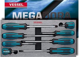 VESSEL MEGADORA Screwdriver Set 8pcs. 9008EVA (EVA foam set) - $75.60