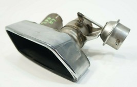 2012-2013 bmw 550i 4.4l n63 left muffler exhaust tip tail pipe valve section cut - £100.38 GBP