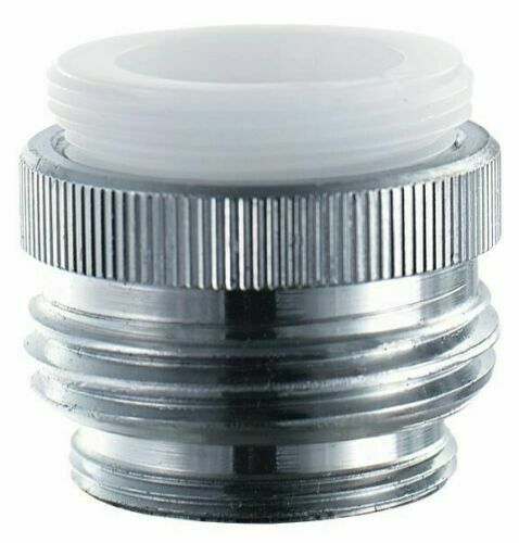 Waxman Consumer Group #7615900LF Chrome Dual Fit Faucet Adapter 0.75 x 0... - $5.68