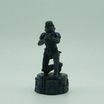 Star Wars Saga Black Imperial Storm Trooper Pawn Chess Replacement Game Piece - £3.55 GBP