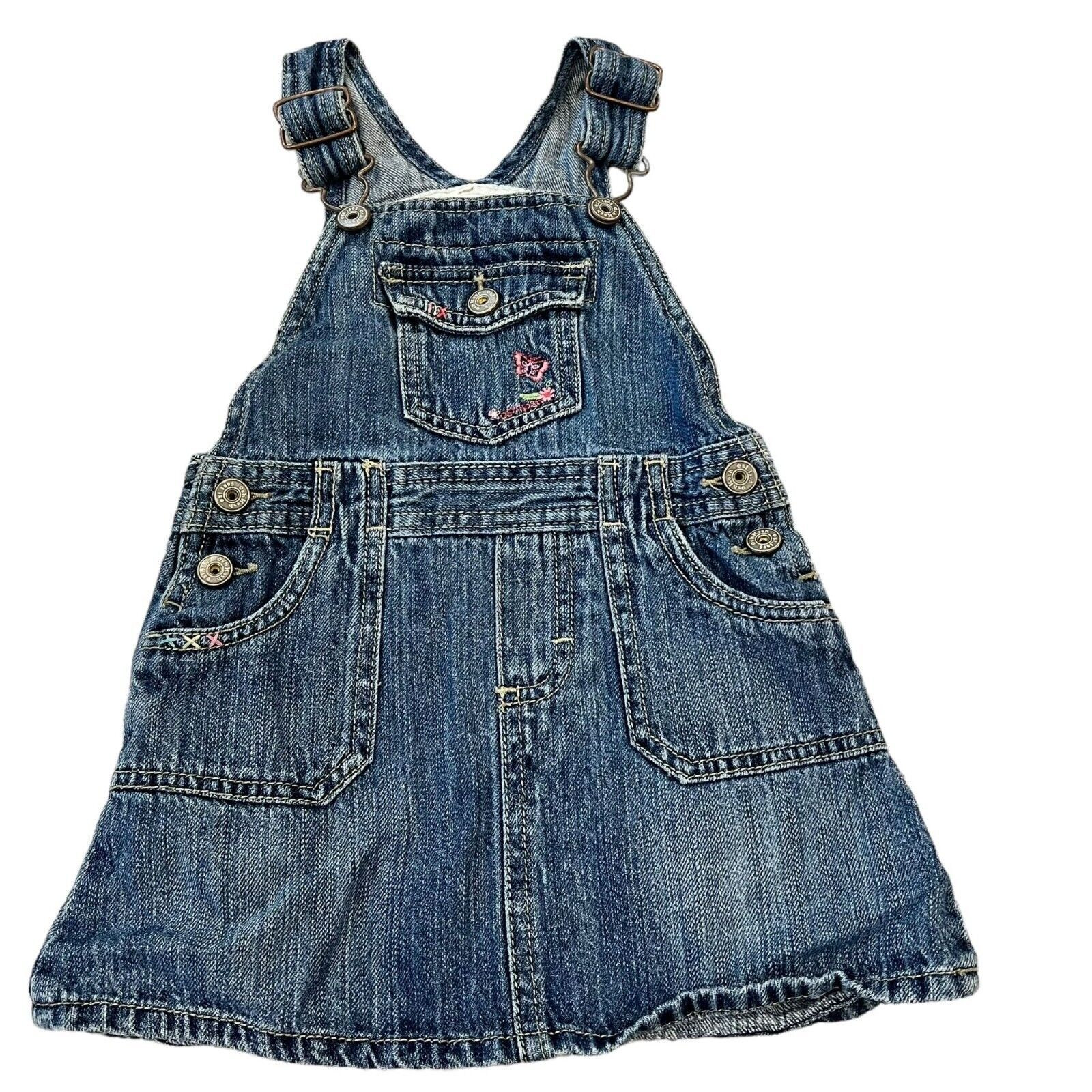 Oshkosh denim overall dress sale