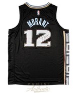 JA MORANT Autographed Memphis Grizzlies City Edition Black Nike Jersey P... - £759.58 GBP