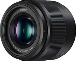 Panasonic Lumix G Lens, 25Mm, F1.7 Asph, Mirrorless Micro, H025K (Usa Bl... - $191.97