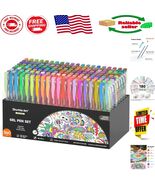 Vibrant 360 Gel Pen Set with 180 Colors &amp; Refills – Perfect for Doodling... - $1,179.65 MXN