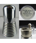 Advertising Paperweight Lighter Chrysler Plymouth vintage chrome RARE &amp; ... - $2,117.72 MXN