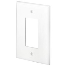 Leviton 88601 1-Gang Decora GFCI Device Decora Wallplate Oversized Thermoset ... - £2.72 GBP