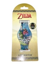 New NIP Accutime The Legend of Zelda LED Watch Working Rubber Nintendo image 2