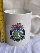 Saskatchewan Roughriders Mug Green White 95th Grey Cup Champions 2007  like new - £12.16 GBP