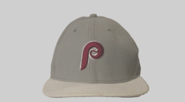 $15 Philadelphia Phillies MLB Gray Cooperstown Logo Vintage 90s Hat Cap One Size - £14.73 GBP