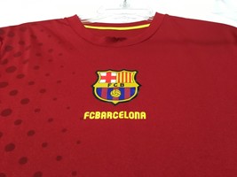 FC Barcelona Jersey Mens Medium Maroon FCB Pullover Soccer Football - £7.56 GBP