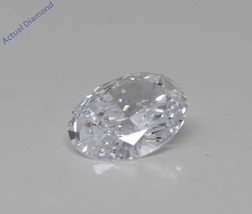 Oval Cut Loose Diamond (0.4 Ct,D Color,VVS2 Clarity) GIA Certified - £801.73 GBP