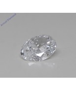Oval Cut Loose Diamond (0.4 Ct,D Color,VVS2 Clarity) GIA Certified - $1,215.11