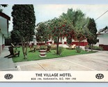 Village Motel Naramata British Columbia  BC Canada UNP Chrome Postcard F18 - £4.63 GBP