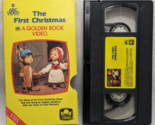 VHS The First Christmas Golden Book Video (VHS, 1987, Slipsleeve) - $15.99