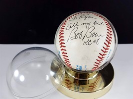 Bob Boone Kansas City Royals #8 Signed Autographed American League Baseball - £9.49 GBP