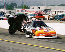 8x10 Color Drag Racing Photo Jim Epler Rug Doctor Funny Car Chute Out Po... - £10.22 GBP