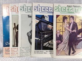 Lot Of 5 Sheet Music Magazines 1982 &amp; 1983 Standard Organ - £5.96 GBP