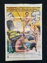 Tarzan&#39;s Jungle Rebellion One Sheet Movie Poster- 1970 Ron Ely - £171.43 GBP